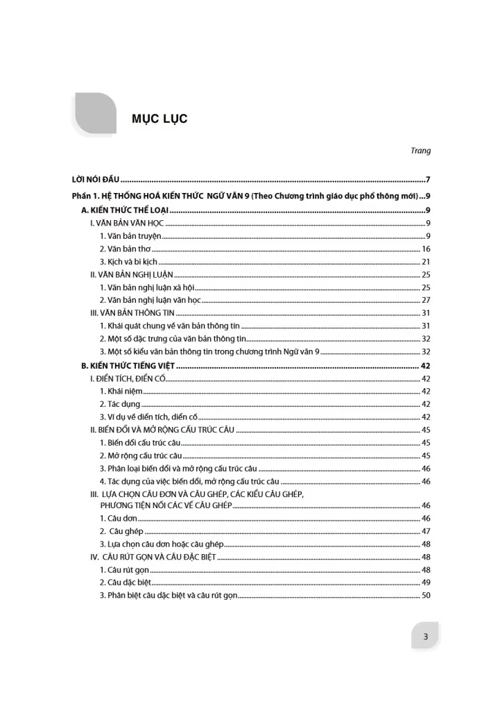 BỒI DƯỠNG HỌC SINH GIỎI NGỮ VĂN LỚP 9 (Hệ thống và nâng cao kiến thức Thể loại, Tiếng Việt và Lí luận văn học; Dành cho các kì thi chọn học sinh giỏi, thi vào lớp 10 trường chuyên và trường chất lượng cao)...